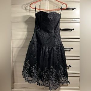 Vintage Jessica McClintock for Gunne Sax Strapless Dress